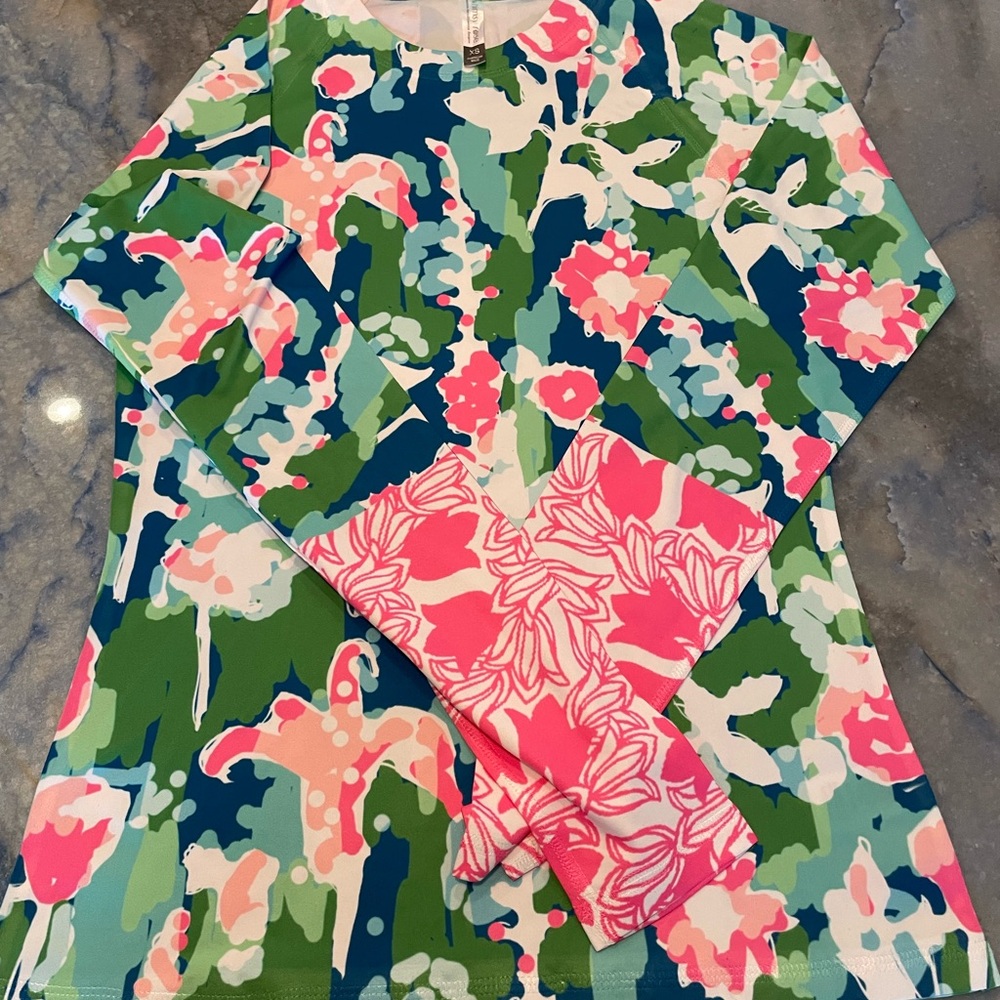 Whimsy Rose Safe Sun Long Sleeve Rash Guard ☀️ - Picture 5 of 8